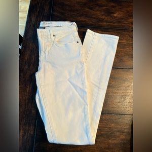 Dkny white jeans